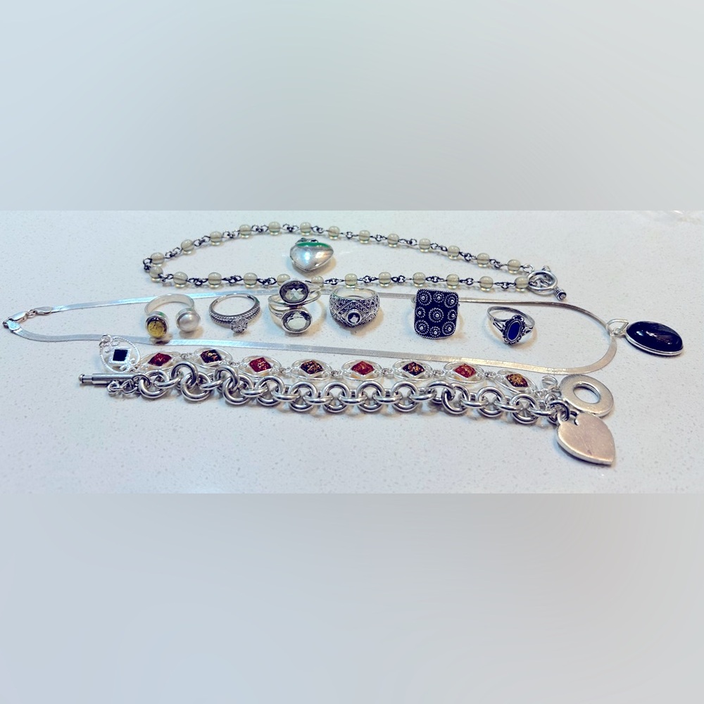 925 sterling silver lot.